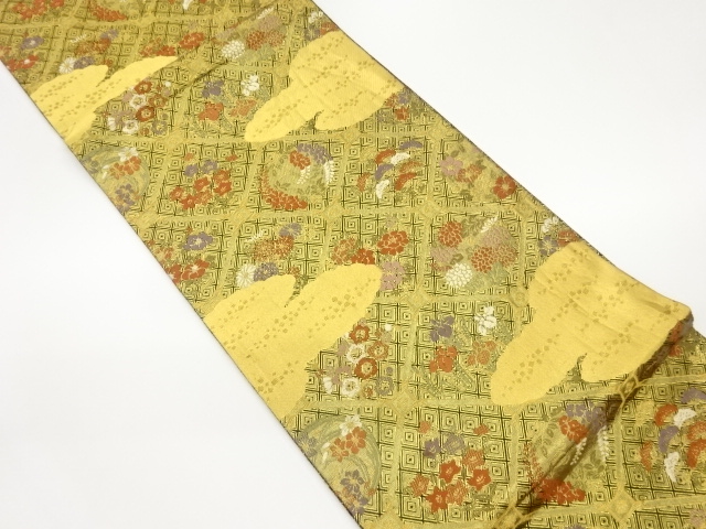 JAPANESE FUKURO OBI / WOVEN PINE